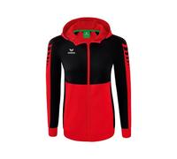 Erima Six Wings Training Full Zip Sweatshirt Rouge 44 Femme