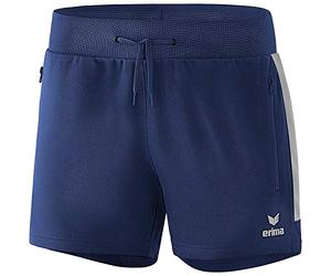 Erima Femme Squad Short Worker, New Navy/Silver Grey, 40 EU
