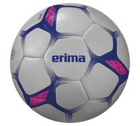 Erima Flash Training Ballon de Handball (7202504), Blanc/Bleu, 2