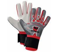 Erima Flex-Ray Robusto Gants de Gardien de But (7222403) Adulte Unisexe, Gris/Rouge, 7