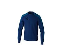 Erima Fonctionnel Sweat-Shirt Evo Star (1072422) Mixte, New Navy/Mykonos Blue, 3XL