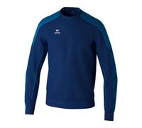 Erima Fonctionnel Sweat-Shirt Evo Star (1072422) Mixte, New Navy/Mykonos Blue, S