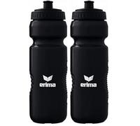 Erima Gourde Team Adulte Unisexe (7242201), Noir, 1 (Lot de 2)