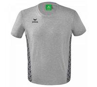 Erima Homme Essential Team Sport T Shirt, Gris Clair Chiné/Slate Grey, L EU