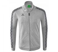 Erima Homme Essential Team Veste Tracktop, Gris Clair Chiné/slate Grey, XL EU