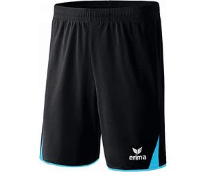 Erima Homme Short Classic 5 C, Noir/Curacao, XL EU