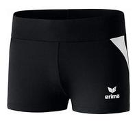 Erima Hot Pant Short Femme, Noir/Blanc, FR : 38 (Taille Fabricant : 36)