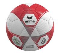 Erima Hybrid Training 2.0 7192609 Ballon de Football Rouge/argenté Taille 5
