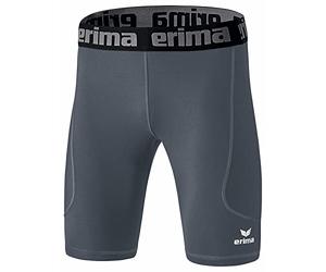 Erima Legging Court élémentaire pour Enfant Gris 140