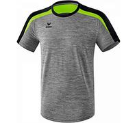 Erima Liga 2.0 T-Shirt Gris Chiné/Noir/Green Gecko FR : 4XL (Taille Fabricant : XXXXL)