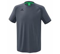Erima Liga Star Training T-Shirt, Gris/Noir, L Homme
