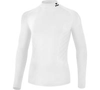 Erima Maillot de compression Athletic manches longues col montant Blanc M