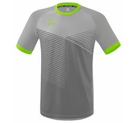 Erima Mantoue Maillot, Gris argenté/Gecko Vert, 12 Ans Mixte