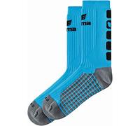 Erima Mixte Enfant Classic 5-c Chaussettes, Curaçao/Noir, FR XS Taille Fabricant 31-34 EU