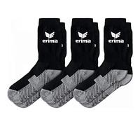 Erima Mixte enfant Lot 3 paires de chaussettes sport, Noir, FR : XS (Taille Fabricant 31-34) EU