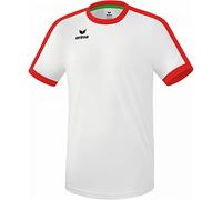 Erima Mixte Maillot Retro Star, Blanc/Rouge, M EU