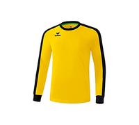 Erima Mixte Maillot Retro Star Manches Longues, Jaune/Noir, L EU