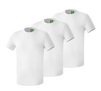 Erima Mixte Pack De 3 Teamsport T-Shirt, Blanc., L EU
