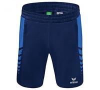 Erima Mixte Six Kurze Wings, New Navy/New Roy, XL EU