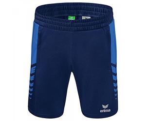 Erima Mixte Six Kurze Wings, New Navy/New Roy, XXL EU