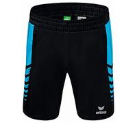 Short Erima Six Wings noir bleu XL