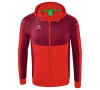 Erima Mixte Six Wings capuche, rouge/bordeaux, S EU