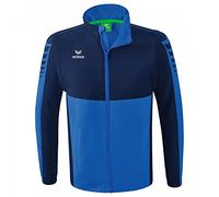 Erima Mixte Six Wings Jacke avec manches amovibles, new roy/new navy, XL EU