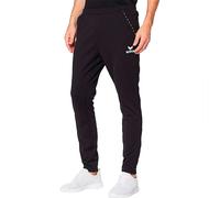 Erima Pantalon d'entraînement Basic 2.6 avec empiècements aux mollets, Homme, Noir, M
