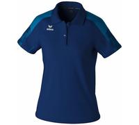 Erima Polo Evo Star (1112422) Femme, New Navy/Mykonos Blue, 40