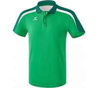 Erima Polo Liga 2.0 Polo Liga 2.0 Emeraude/Evergreen/Blanc FR: S (Taille Fabricant: S)