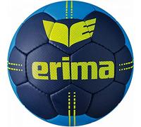 Erima Pure Grip No. 2.5 Handball Mixte Adulte, New Navy/Lime, 3