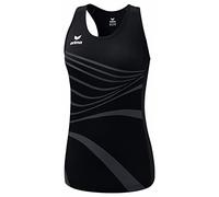 Erima Racing 2.0 Singlet Fonctionnel, Noir, Taille 34 Femme