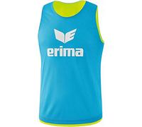 Erima Mixte enfant Chasuble r versible, Curaçao/Jaune Fluo, XS EU