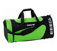 Erima Sac de Sport Club 5 Mixte Adulte, Green/Noir, FR : L (Taille Fabricant : L)