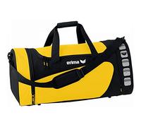Erima Sac de Sport Club 5 Mixte Adulte, Jaune/Noir, FR : M (Taille Fabricant : M)