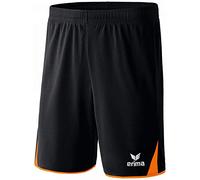 Erima Short Classic 5-C Homme, Noir/Orange, FR : XL (Taille Fabricant : XL)