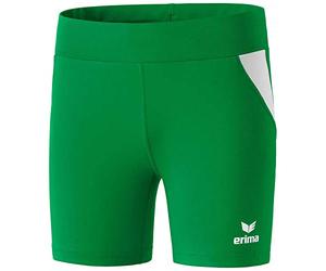 Erima Short Tight Smaragd/Weiãÿ Cuissard Femme, Émeraude/Blanc, FR : M (Taille Fabricant : 38)
