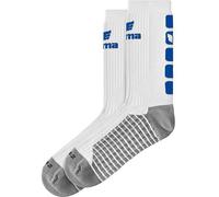 Erima Six Wings Chaussettes Blanc/Bleu 35-38