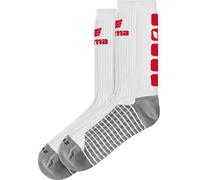 Erima Six Wings Chaussettes 47-50 Blanc/Rouge