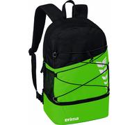 Erima Six Wings Sac à dos multifonctions avec compartiment inférieur - Green