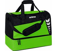 ERIMA SIX WINGS Sac de sport avec compartiment inférieur, Taille:L, Couleurs:vert/noir