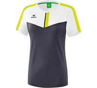 Erima Squad Function T-Shirt Femme Blanc/Slate Grey/Bio Lime FR: S (Taille Fabricant: 36)