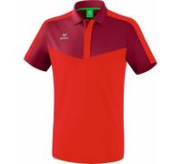 Erima Squad Polo Hommes - Bordeaux / Rouge