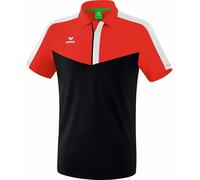 Erima Squad Polo Hommes - Rouge / Noir / Blanc