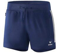 Erima Squad Short court Femme New Navy/Silver Grey FR: 2XL (Taille Fabricant: 44)