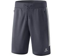 Erima Squad Short Court Mixte Enfant, Slate Grey/Silver Grey, FR : XXS (Taille Fabricant : 116)