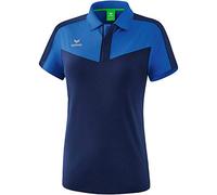 Erima Squad Sport Polo Femme, New Roy/New Navy, FR : L (Taille Fabricant : 40)