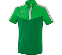 Erima Squad Sport Polo Homme Fern Green/Smaragd/Silver Grey FR: 2XL (Taille Fabricant: XXL)