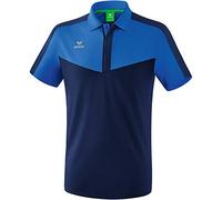 Erima Squad Sport Polo Homme, New Roy/New Navy, FR : 3XL (Taille Fabricant : XXXL)