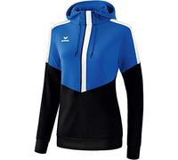 Erima Squad Sweat- Shirt à Capuche Femme New Roy/Noir/Blanc FR: M (Taille Fabricant: 38)
